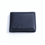 Trifold genuine leather wallet