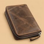 Vioxis Xlock | Leather Zip Wallet - Image 3