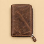 Vioxis Xlock | Leather Zip Wallet